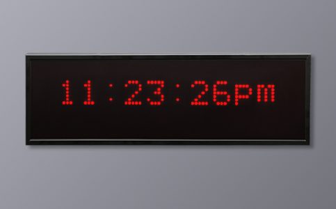 Multi LED Display - 6 Digit 12 Hour Time