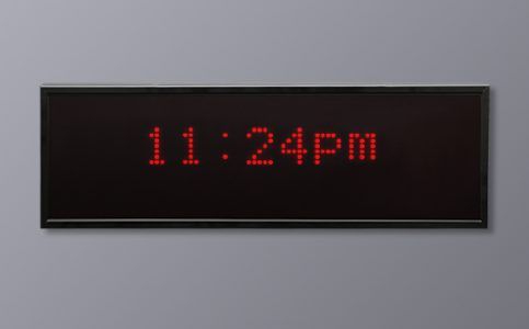 Multi LED Display - 12 Hour Time