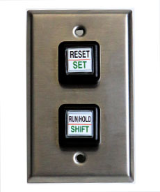 Stainless Steel Wall Plate for LED Timer