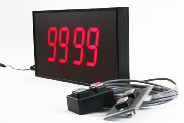 6" High LED Digits Production Counter 4 Digit Factory Production Display 