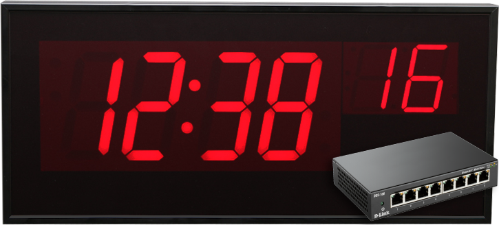 NTP Master Clock, Ethernet Clock System