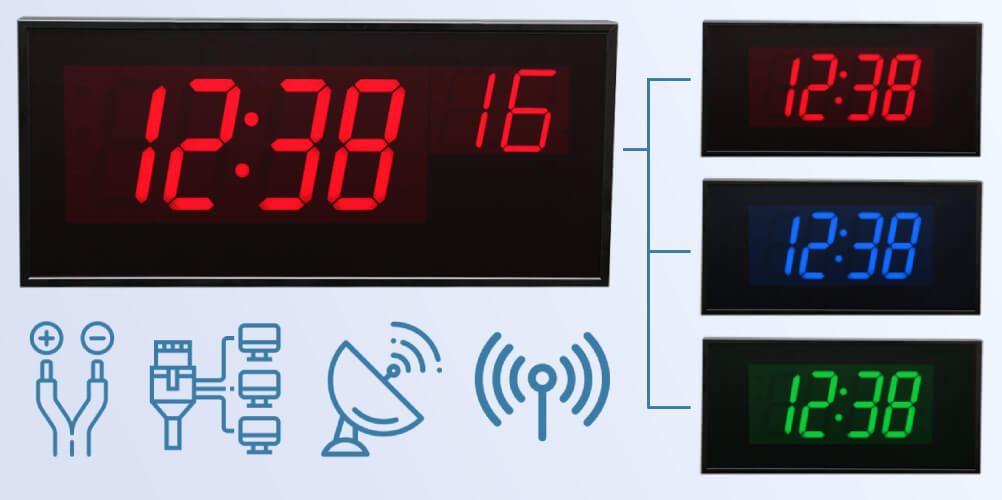 Digital Clock Voice Timekeeping Clock Kits Led SCM Training Electronic Clock #1