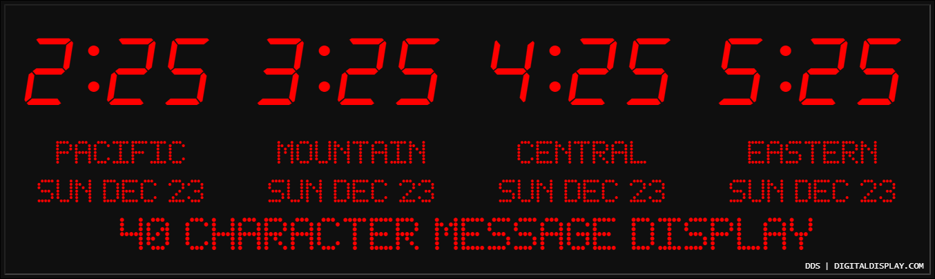 Wifi-enabled Large Digital Wall Clock Countdown Timer Thermometer  Scoreboard RGB Lighting Timezone Selection 7-segment Display 